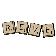 Icône représentant des jetons de Scrabble formant le mot rêve. Par Ilia Aim